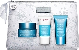 Fragrances, Perfumes, Cosmetics Set - Clarins Hydra-Essentiel (f/cr/50ml + f/scrub/15ml + f/mask/15ml + bag)