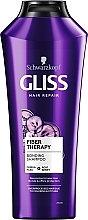 Fragrances, Perfumes, Cosmetics Post Color & Style Weak & Tired Hair Shampoo - Gliss Kur Fiber Therapy Shampoo