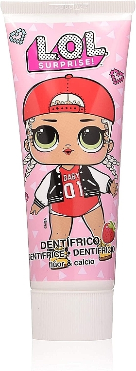 Kids Strawberry Toothpaste - Lorenay LOL Surprise Toothpaste — photo N4