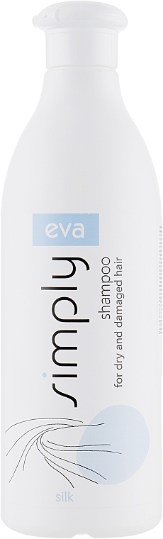 Silk Shampoo for Dry & Damaged Hair - Eva Simply Shampoo — photo N1