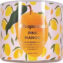 Scented Сandle - Aeropostale Pink Mango Fine Fragrance Candle — photo N1