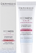 GIFT! Concentrated Cream for Rosacea-Prone Skin - Dermedic Redness Calm Concentrate Cream For Chronic Redness — photo N2