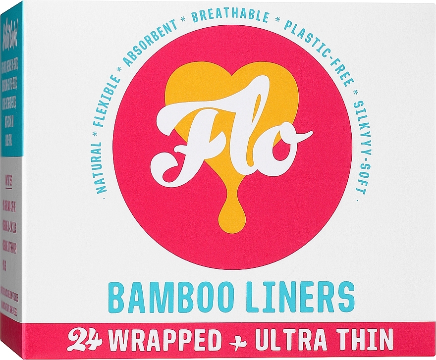 Daily Liners - Flo Bamboo Panty Liners — photo N1