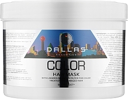 Fragrances, Perfumes, Cosmetics Linseed Oil UV Mask for Colored Hair - Dalas Cosmetics Color