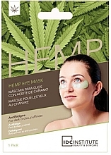 Anti-Fatigue Eye Contour Patches with Hemp Oil - IDC Institute Hemp Oil Anti-Fatigue Eye Contour Patches — photo N1