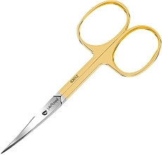 Fragrances, Perfumes, Cosmetics Classic Cuticle Scissors, in gold - Lila Rossa Vogue Gold 93012