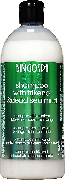 Shampoo - BingoSpa Dead Sea Mud And Trikenol Shampoo — photo N1