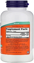 Minerals Magnesium Malate, 1000mg - Now Foods Magnesium Malate Tablets — photo N9