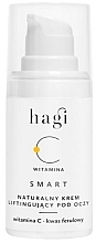 Natural Eye Lifting Cream - Hagi Cosmetics SMART C Lifting Eye And Brow Area Cream With Vitamin C — photo N1