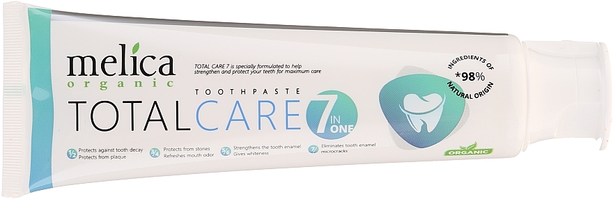 Total Care 7-in-1 Toothpaste - Melica Organic Total Care 7-in-1 Toothpaste — photo N6