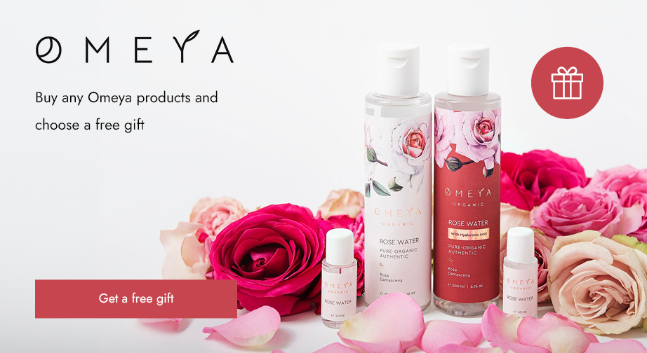 Buy any Omeya products and choose a free gift