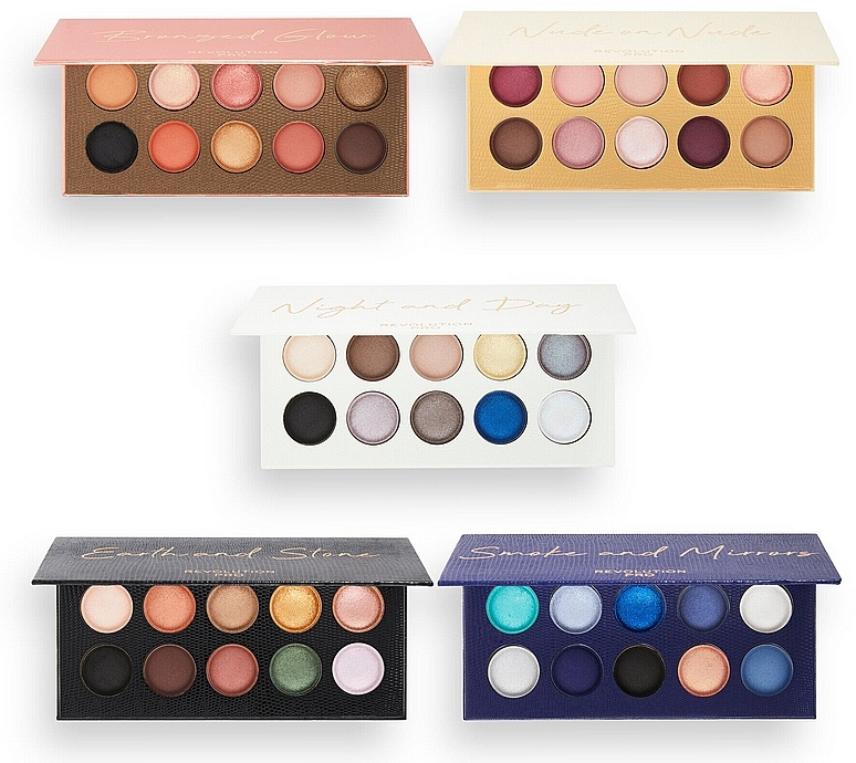 Revolution Pro Colour Focus Classics (eye/palette/5x15g) - Set — photo N3