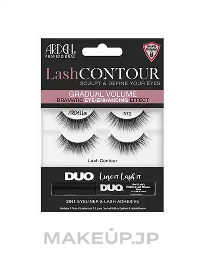 False Lashes - Ardell New Lash Contour #372 Dramatic Eye Enhancing Trendy — photo 4 ЊВ.