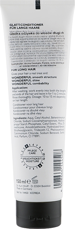 Smoothing Long Hair Conditioner - Alcina Ganz Schon Lang — photo N2