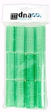 Fragrances, Perfumes, Cosmetics Velcro Hair Curlers, d 20 mm, green, 12 pcs - Kiepe