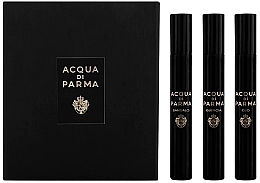 Fragrances, Perfumes, Cosmetics Acqua di Parma Signature Trio Black - Set (edp/mini/7ml)