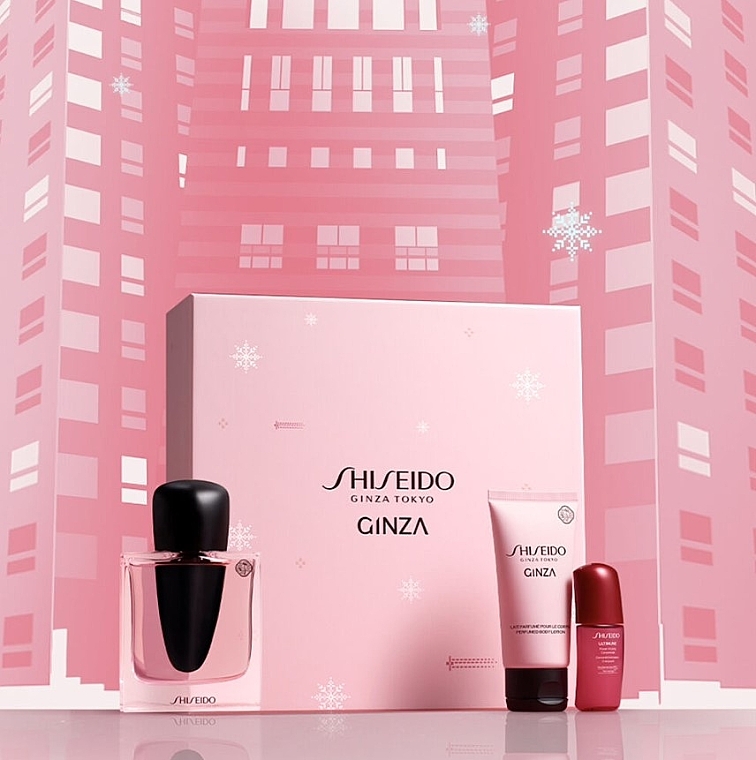 Shiseido Ginza - Set (edp/50 ml + b/lot/50 ml + conc/10 ml) — photo N3