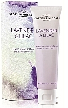 Fragrances, Perfumes, Cosmetics Hand and Nail Cream - Scottish Fine Soaps Lavender & Lilac Hand & Nail Cream