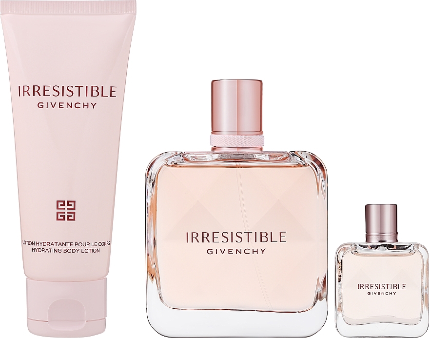 Set (edp/80 ml + edp/8 ml + b/lot/75 ml) - Givenchy Irresistible Givenchy — photo N1