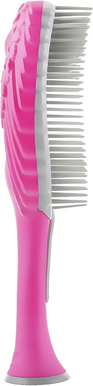 Angel Hair Brush, fuchsia with gray - Tangle Angel Cherub 2.0 Soft Electric Pink — photo N5