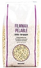 Depilatory Film Wax, granules, white - DimaxWax Filmwax Pelable Stripless Depilatory Wax White — photo N4