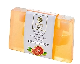 Fragrances, Perfumes, Cosmetics Grapefruit Glycerin Soap - Olive Spa Hand Made Glycerin Soap