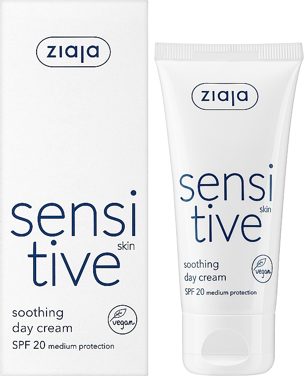 Soothing Day Cream for Sensitive Skin - Ziaja Sensitive Skin Soothing Day Cream — photo N2