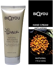 Rejuvenating Hand Cream with Sea Buckthorn Oil - Bio2You Natural Anti-Ageing Hand Cream — photo N1