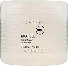 Fragrances, Perfumes, Cosmetics Strong Hold Hair Styling Gel - 360 Maxi Gel