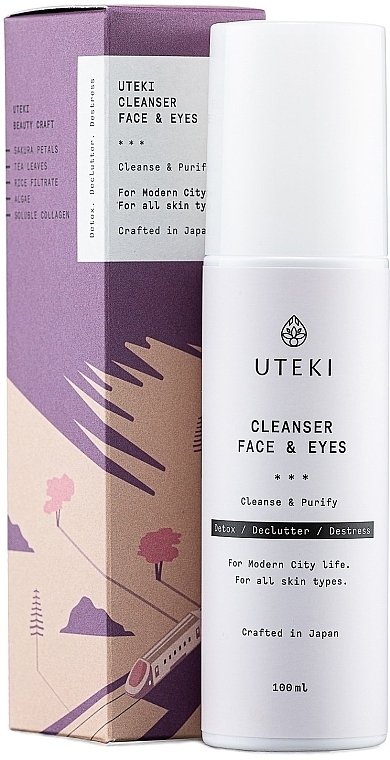 Face & Eye Cleanser - Uteki Cleanser Face & Eyes — photo N1