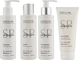 Dry & Mature Skin Set - Strictly Professional SP Skincare (cleanser/150ml + toner/150ml + moisturiser/150ml + mask/100ml) — photo N3