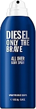 Fragrances, Perfumes, Cosmetics Diesel Only The Brave All Over Body Spray - Eau de Spray