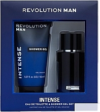 Fragrances, Perfumes, Cosmetics Revolution Man Intense Set - Set (edt/100 ml + sh/gel/150 ml)