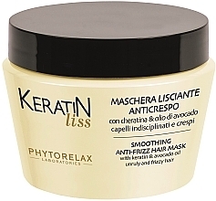 Smoothing Hair Mask - Phytorelax Laboratories Keratin Liss Smoothing Anti-Frizz Hair Mask — photo N1