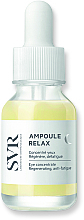 Fragrances, Perfumes, Cosmetics Regenerating Eye Concentrate - SVR Ampoule Relax Eye Concentrate