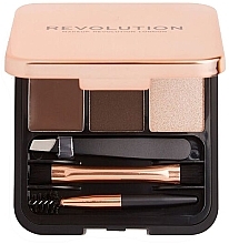 Brow Set - Makeup Revolution Brow Sculpt Kit — photo N9