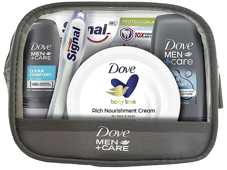 Set, 6 products - Dove Neceser Viaje Hombre Set  — photo N1