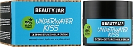 Moisturizing Lip Cream "Underwater Kiss" - Beauty Jar Deep Moisturizing Lip Cream  — photo N1