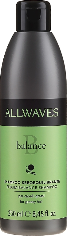 Oily Hair Shampoo - Allwaves Balance Sebum Balancing Shampoo — photo N1