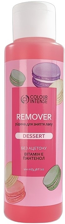 Acetone-Free Nail Polish Remover 'Dessert' - Colour Intense Remover Dessert — photo N1