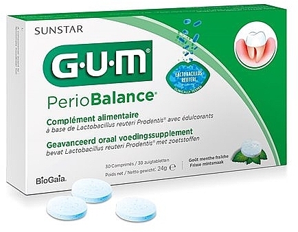 Oral Cleansing Tablets - Sunstar Gum Periobalance Prob — photo N1