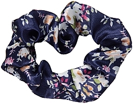 Fragrances, Perfumes, Cosmetics Scrunchie 'Flower Mix', FA-5834, blue - Donegal