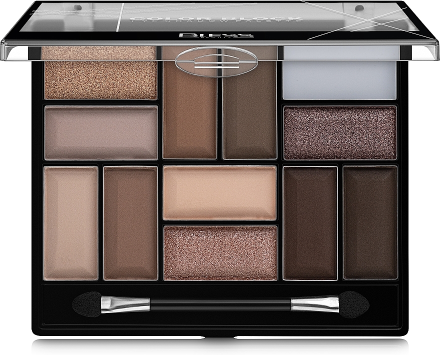 Eyeshadow Palette - Bless Beauty Color Block Eye Shadow Palette (05) — photo N4