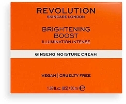 Fragrances, Perfumes, Cosmetics Ginseng Moisturizing Face Cream - Revolution Skincare Moisture Cream With Ginseng Brightening Boost