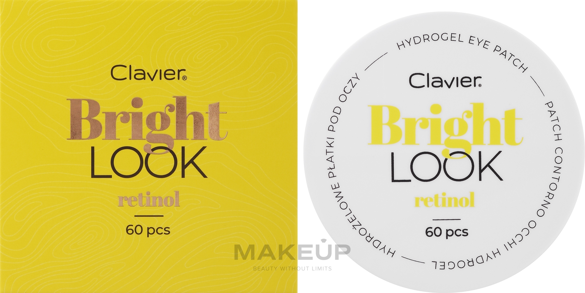 Hydrogel Eye Patches with Retinol - Clavier Bright Look Retinol Hydrogel Eye Patch — photo 60 szt.