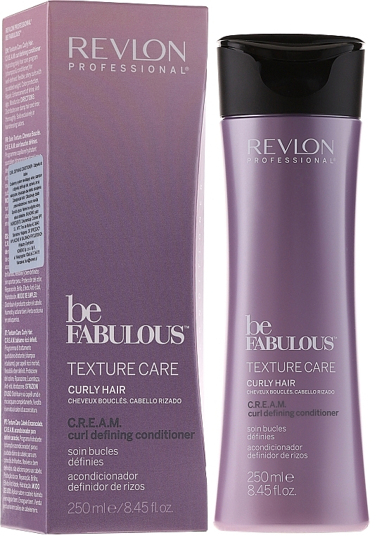 Curly Hair Conditioner - Revlon Professional Be Fabulous Care Curly Conditioner — photo N1