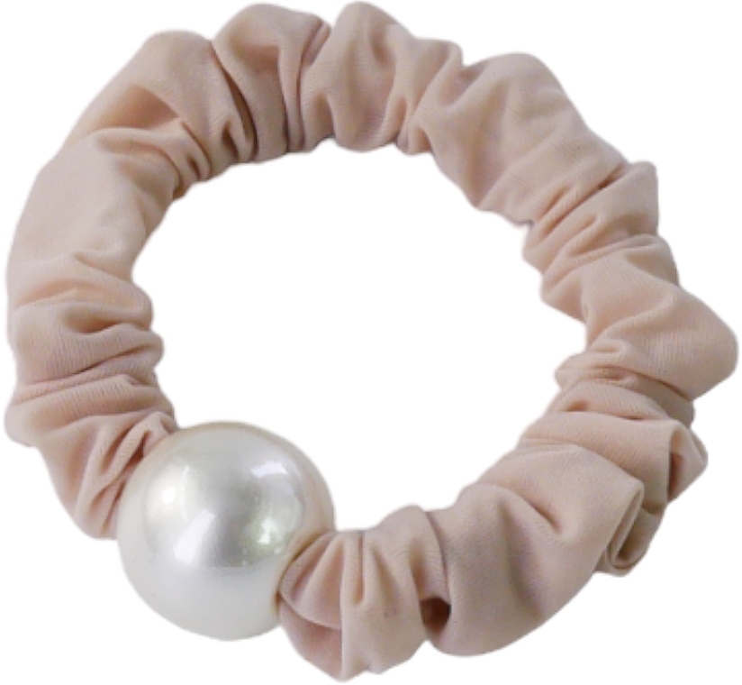 Pearl Hair Tie, beige - Lolita Accessories — photo N1