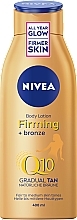 Fragrances, Perfumes, Cosmetics Body Lotion - Nivea Q10 Plus Firming Bronze Body Lotion