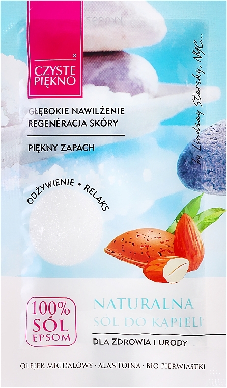 Bath Salt with Almond Oil - Czyste Piękno — photo N1