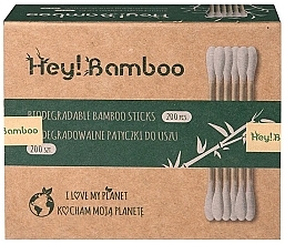 Fragrances, Perfumes, Cosmetics Cotton Buds, 200pcs - Hey! Bamboo